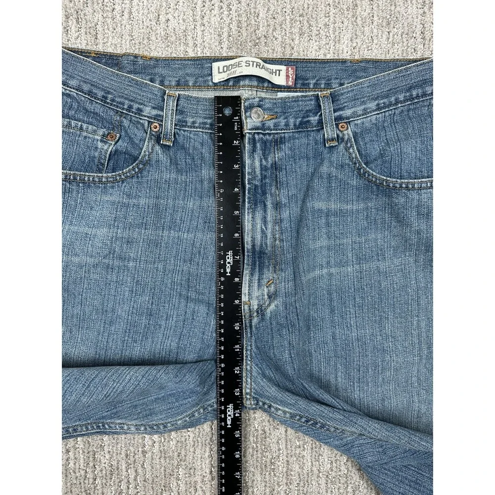 Vtg Levis 569 Jeans Mens 38x30 (fits 38x27) Blue Loose Fit Relaxed Denim Baggy